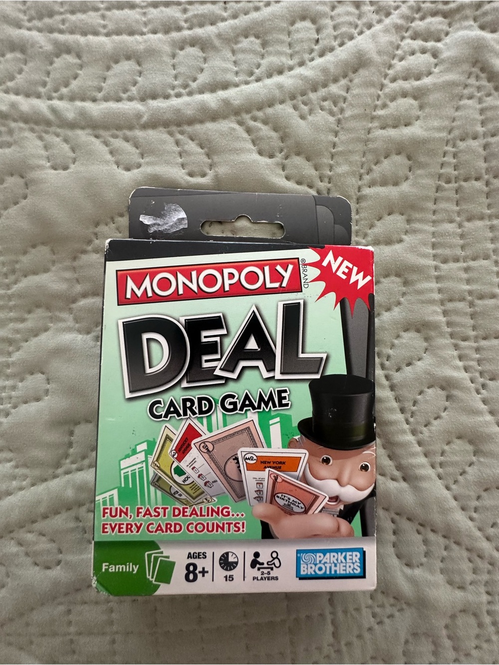 Monopoly Deal Card Game. New. Cards sealed